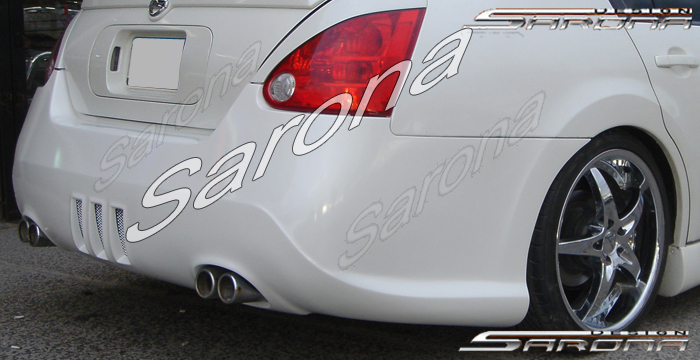 Custom Nissan Maxima Rear Bumper  Sedan (2004 - 2008) - $590.00 (Part #NS-001-RB)